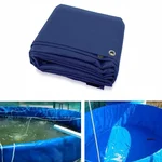 ZN GLOBAL 650 GSM Round Tarpaulin for Biofloc Fish Tank, Capacity 50000L